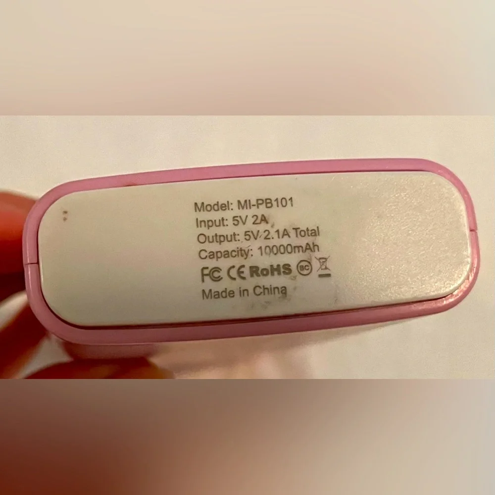N/A pink portable